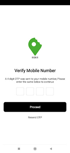 iBite Food Driver Screen 3