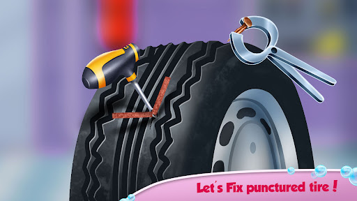 School Bus Wash & Repair Game Screen 3