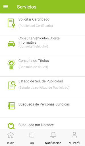 Sunarp Screenshot 2 - AppWisp.com