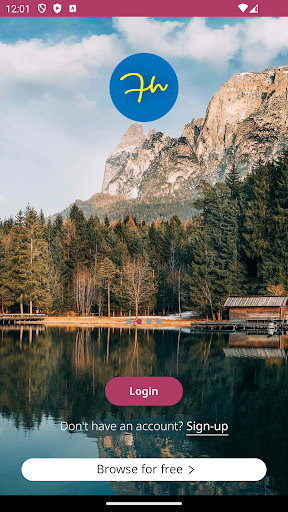 Android application fountainHeadz screenshort