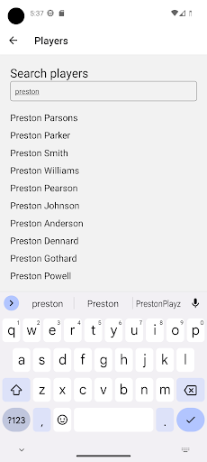NFL Grid Screen 2