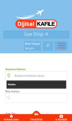 Dijital Kafile Screen 2
