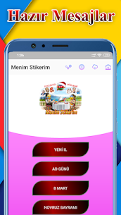 Menim Stikerim GB – WhatsAppGB için çıkartmalar Apk Download 2