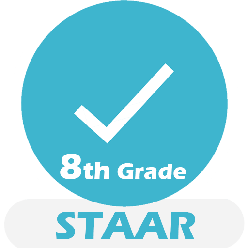 Grade 8 STAAR Math Test & Prac  Icon