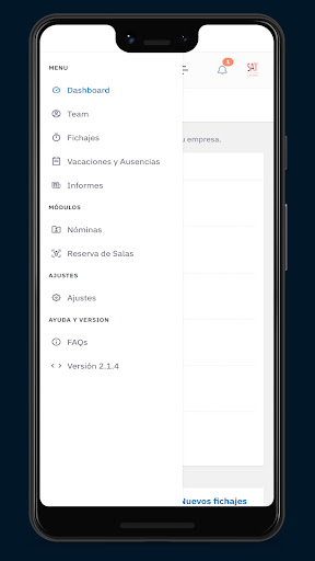 Android application SatControl screenshort