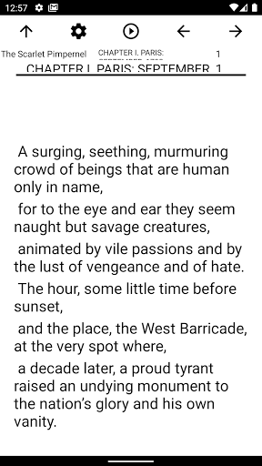 Book, The Scarlet Pimpernel Screen 2