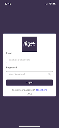 Android application myCCMC screenshort