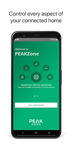 Android application PEAKZone screenshort