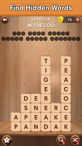 Android application Word Finder: Find Hidden Words screenshort