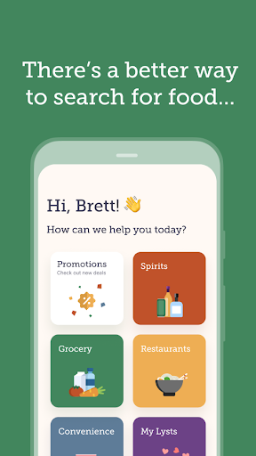 Android application Availyst: Find Food Faster screenshort