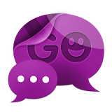GO SMS PRO THEME Purple Gloss icon