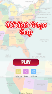 U.S States Maps Quiz