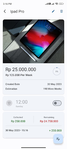 Celenganku - Pencatat Tabungan Screen 2