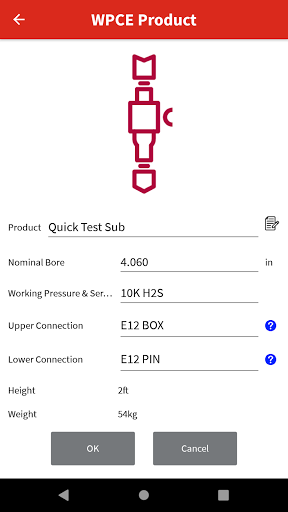 WPCE Calculator Screen 2