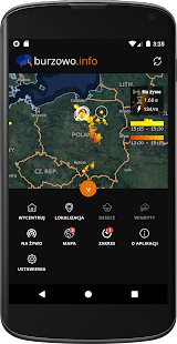 Burzowo.info - Lightning map  Screenshots 3