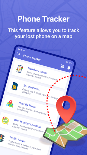 Phone Tracker and GPS Location Screen 2