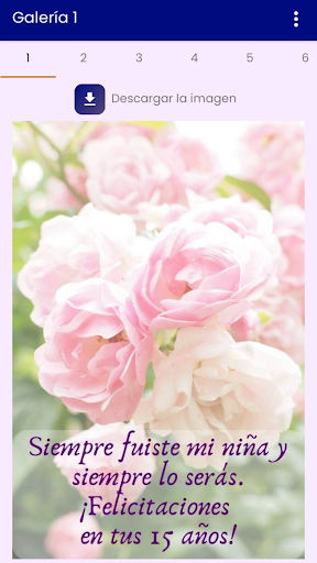 Frases para Quinceañeras. Screen 2
