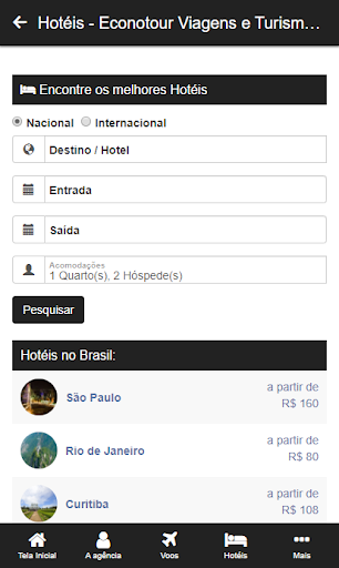 Econotour Viagens e Turismo Lt Screen 2