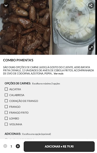 Pimenta S Comida de Boteco Screen 2