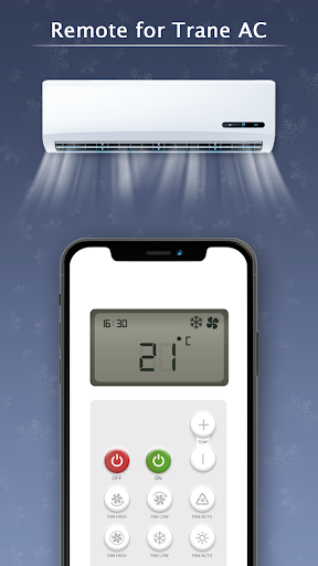 Android application Remote for Trane AC screenshort