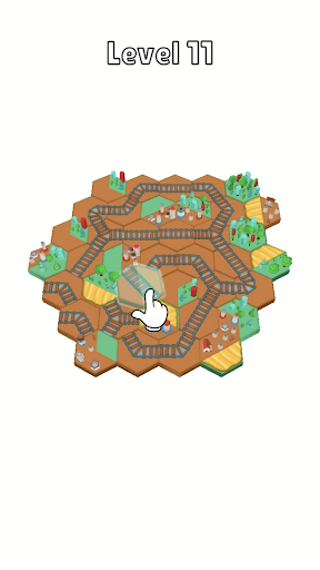 Hexa Rail Puzzle Screen 2