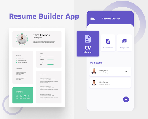 Android application Resume Builder - Cv Maker screenshort