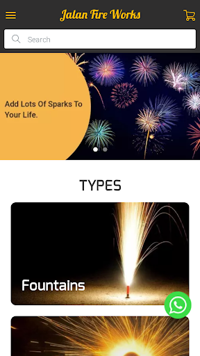 Android application Jalan Fire Works screenshort