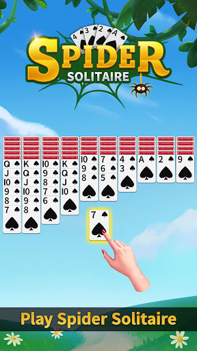 Android application Spider Solitaire screenshort