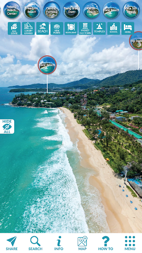 Android application i360 Phuket Tour screenshort