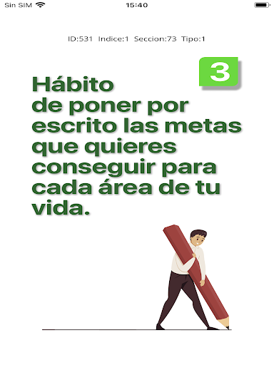 Constructor de Hábitos Screen 2