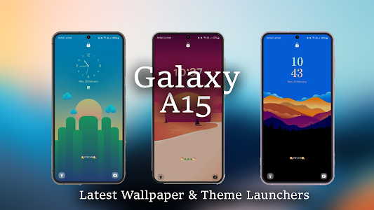 Galaxy A15 Launcher 2023 theme Unknown