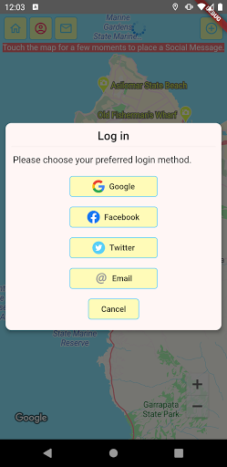 Social Map Now Screen 3