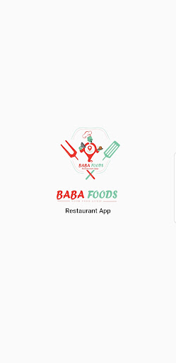 Android application BabaFoods Restaurants screenshort