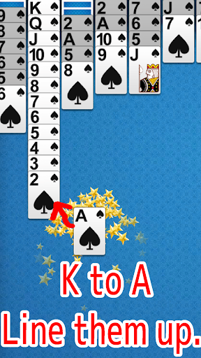 Spider Solitair - Easy, Funy Screen 2