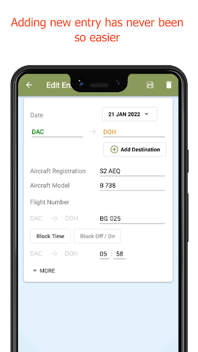 Hours Diary - Flight Logbook