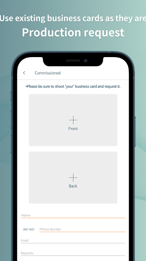 SHIFT - Mobile Business Card Screen 3