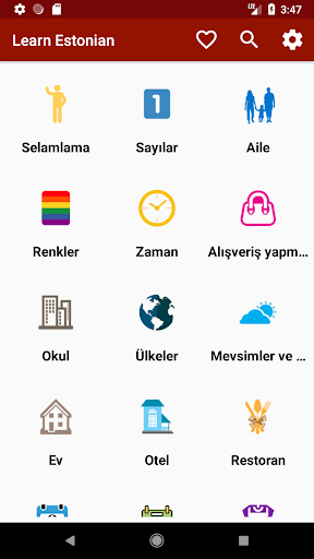 Uygulama önizlemesi