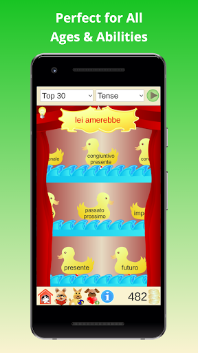 Verbugator Italian Verbs Screen 2
