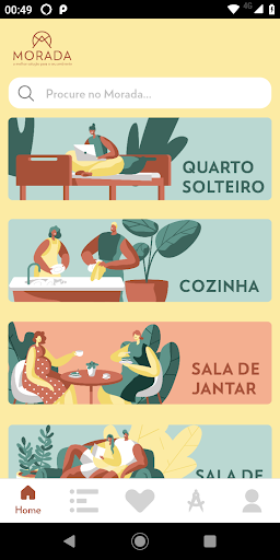 Android application Morada screenshort