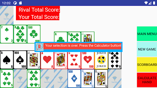 Brain Card Game - Bar10n Screen 3