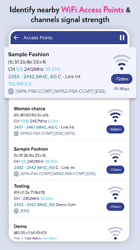 Network Tools: WiFi Analyzer, IP Utilities