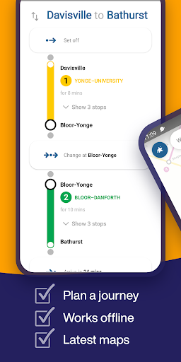 Toronto Subway Map Screen 3