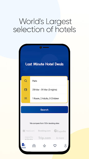 Android application Last Minute Hotel Booking screenshort