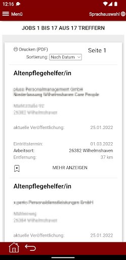 Jobbörse Landkreis Aurich Screen 2