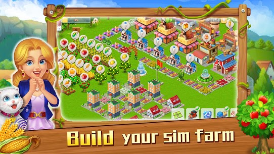 تحميل لعبة Sim Farm – Build Township مهكرة اموال غير محدودة 1