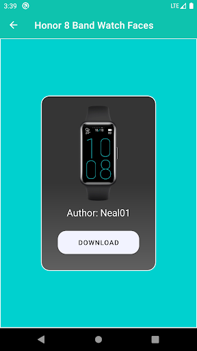 Honor Band 8 Watch Faces Screen 2