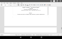 screenshot of AndroDOC editor for Doc & Word
