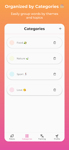 Yukii: Learn & Organize Words Screen 2