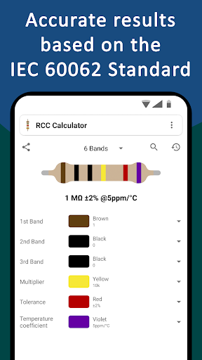 Resistor Color Code Calculator Screen 3