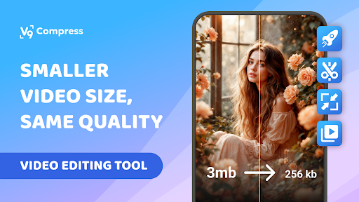 Screenshot of Compress, Reduce Video Size